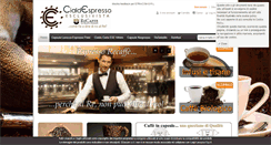 Desktop Screenshot of cialdespresso.com